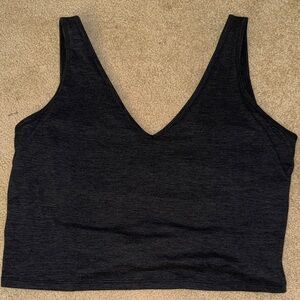 Gap fit - cloud jersey crop top. xxl v neck